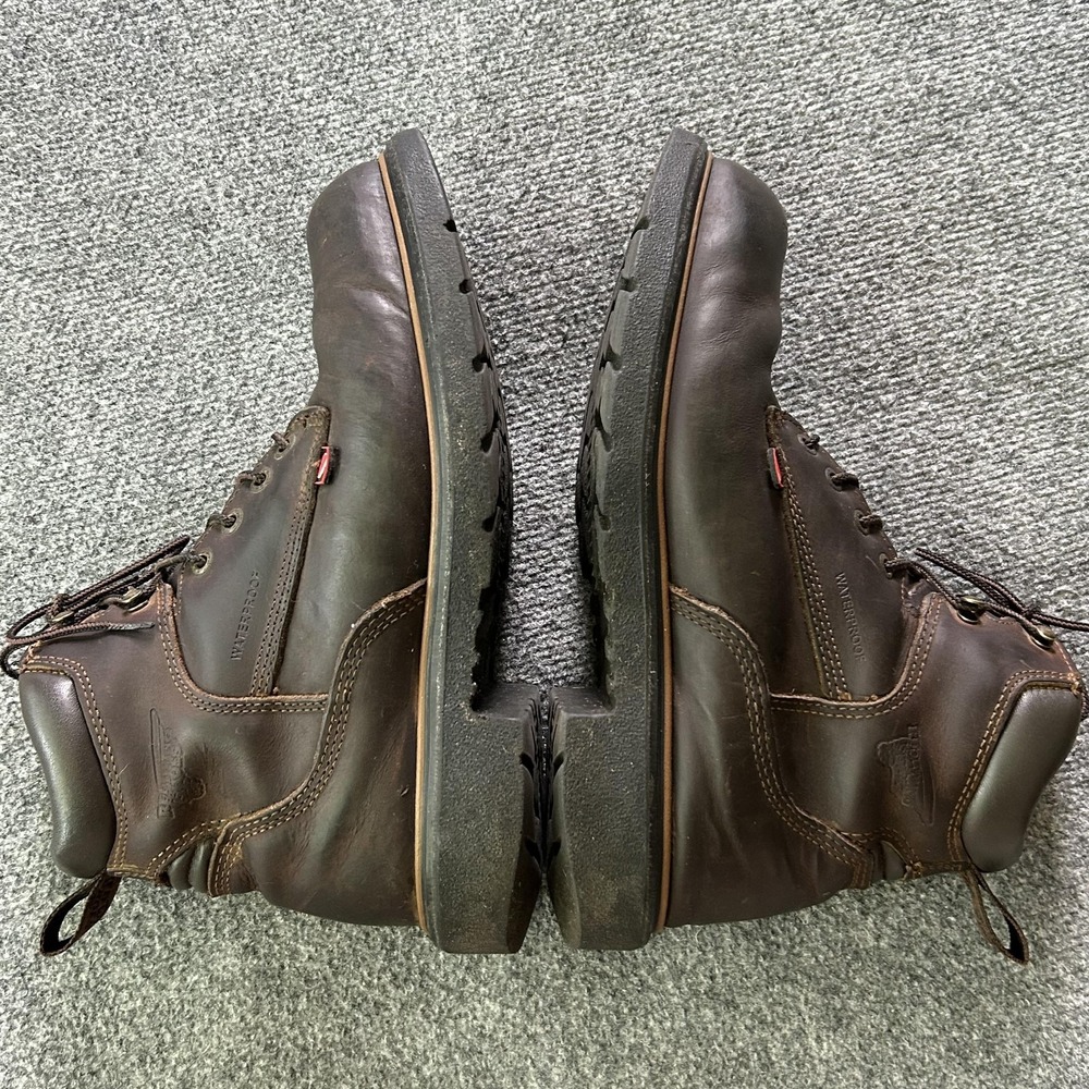 Red Wing Boots DynaForce 415 Waterproof EH Work  Men‎ 9.5 D Brown USA - Picture 12 of 16